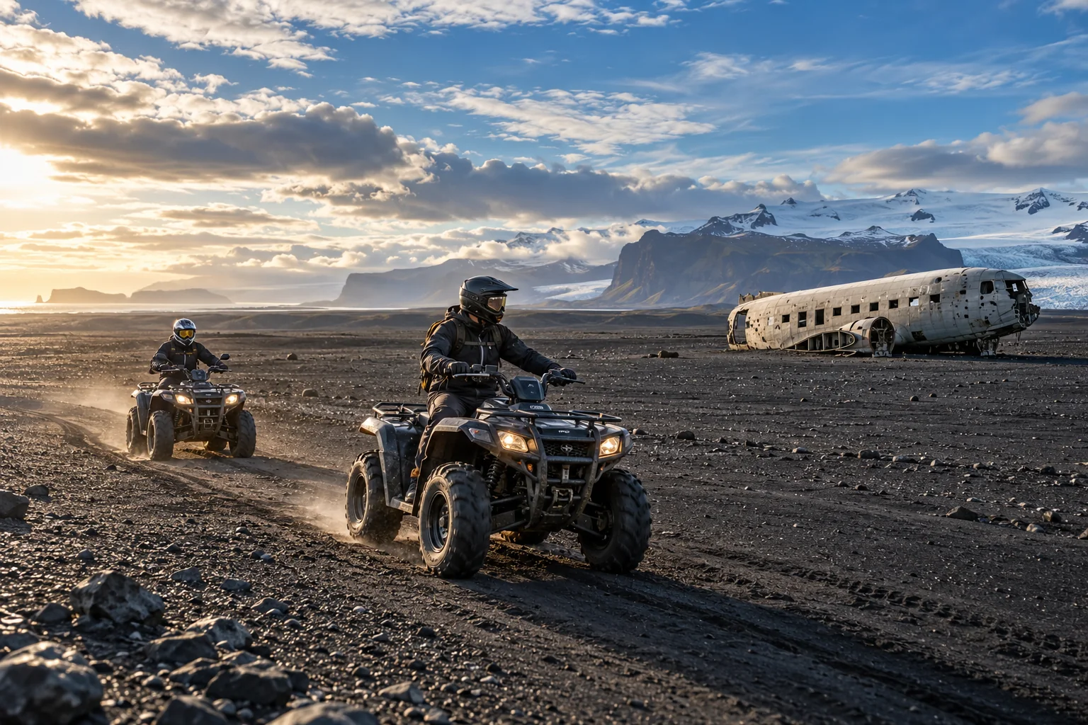 South Coast & ATV to the Plane Wreck — Iceland tour landscape